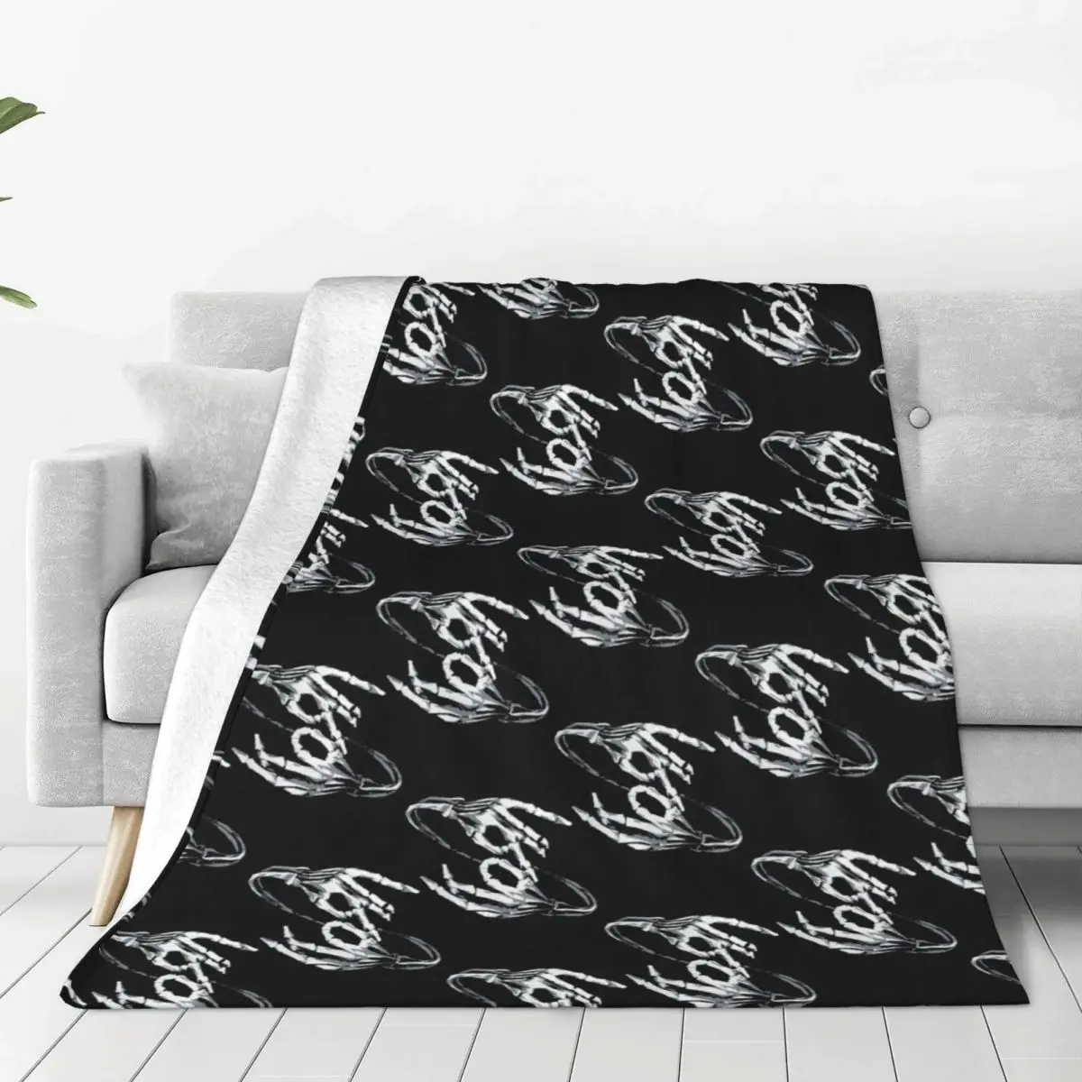Custom Korns Rock Roll Blanket Warm Fleece Soft Flannel Heavy Metal Music Throw Blankets for Bedroom Sofa Office Autumn
