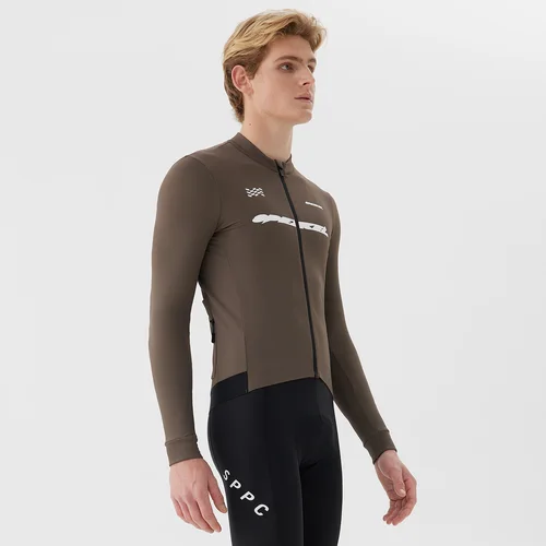 Imagen 1 del producto SPEXCEL 26 nuevo PRO invierno polar térmico ciclismo Jerseys manga larga Race Fit Italia tejido térmico cálido y transpirable hombre