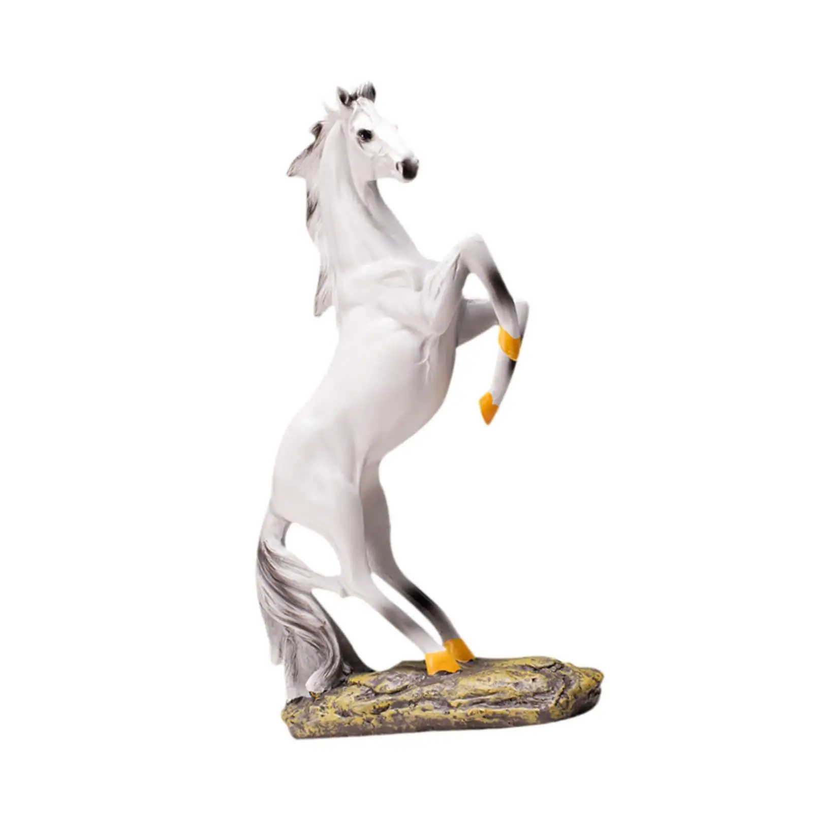 Horse Statue Art Sculpture Piece Table Centerpiece Modern Horse Sculpture for Living Room Farmhouse Office Cabinet Desk