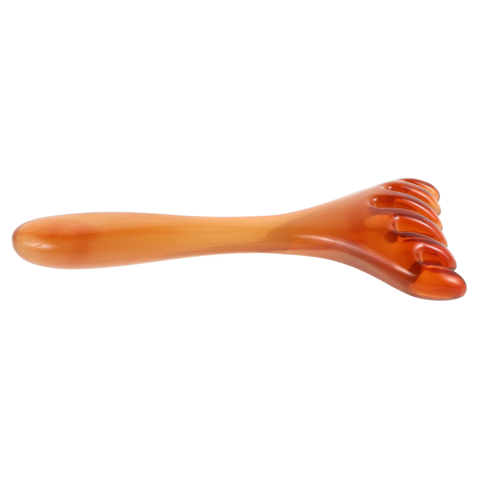 

Resin Wide Tooth Comb Head Massager Ergonomic Design Scalp Massage Brush Scraping Scalp Spa Tool Hair Styling Comb Relaxation