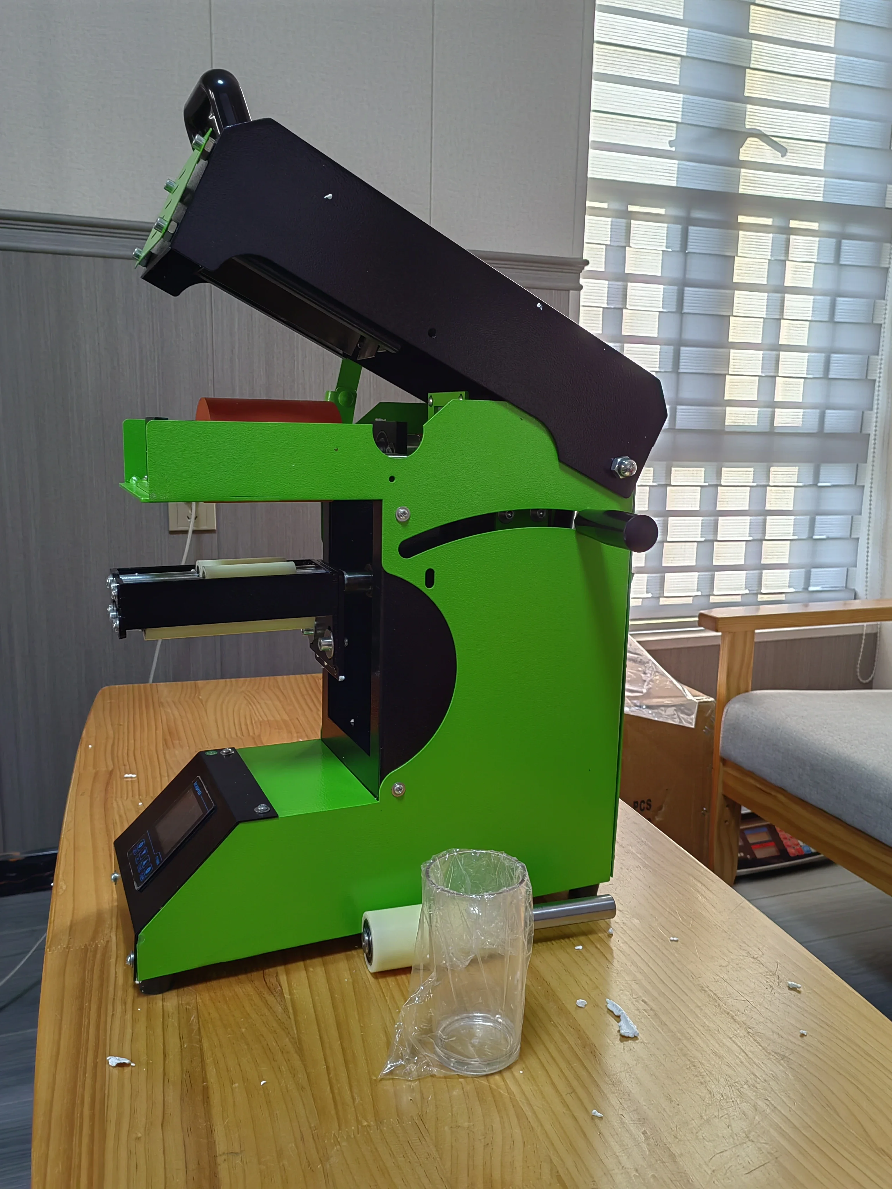 For Bottle roller heat transfer roller hot press 360 degree multi-function hot press plastic cup pen printing