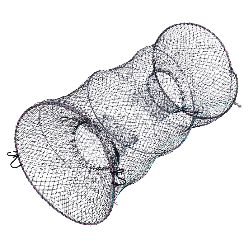 

Durable Nylon PE Material Foldable Crab Trap Fishing Net