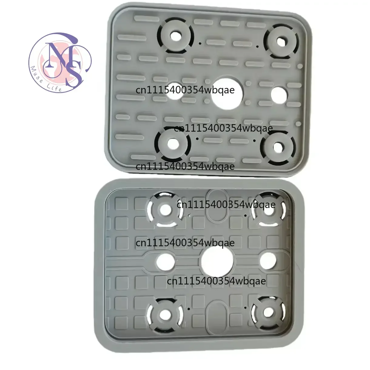 ZOCI-FOR-1Pc CNC Machining Center Suction Block Rubber Suction Cup 140 X 115 X 17mm Vacuum Adsorption Spare Part