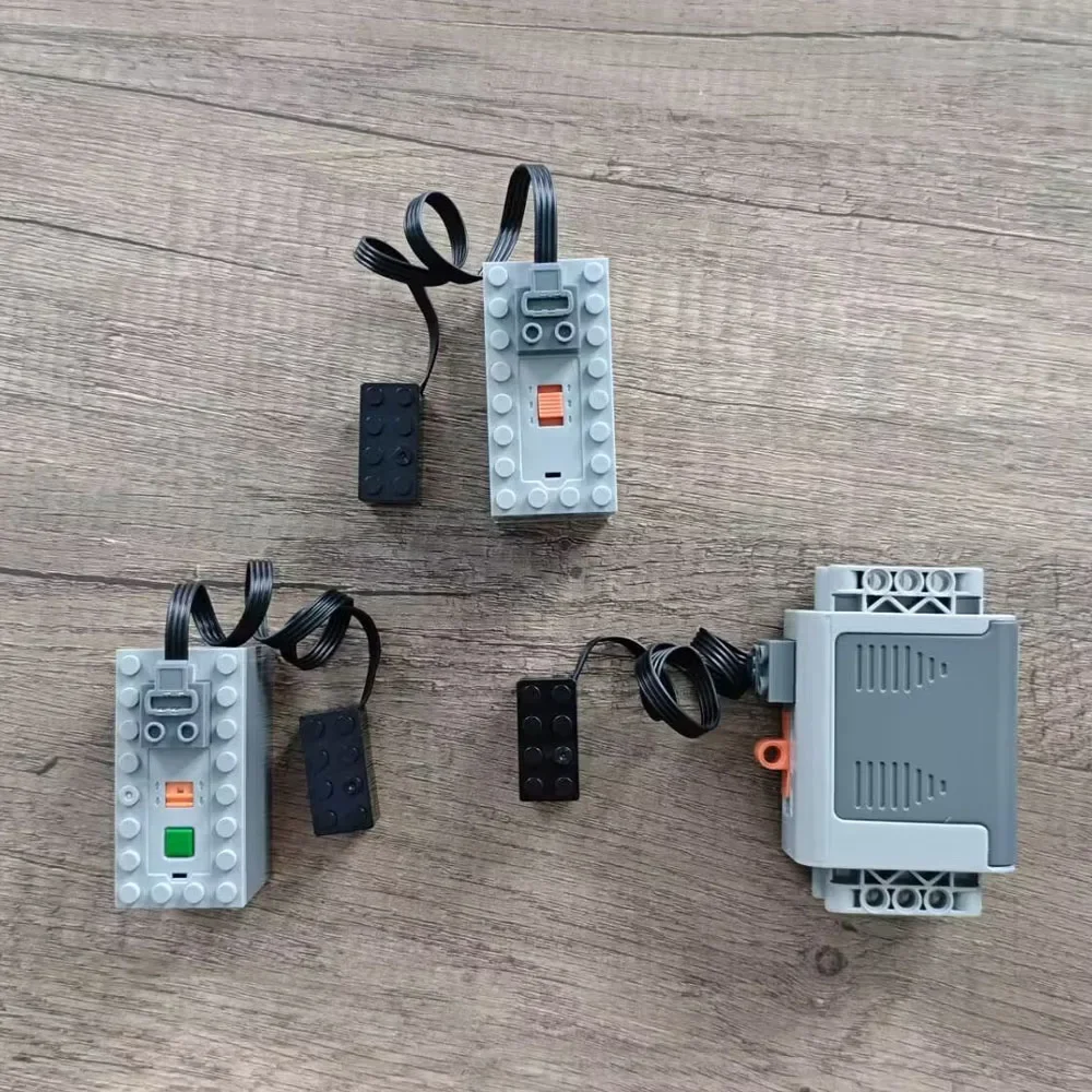 Motore MOC S-Drive doppia modalità avanti/indietro con velocità lenta e coppia piccola, motore micropotenza PF per blocchi di costruzione LEGOeds