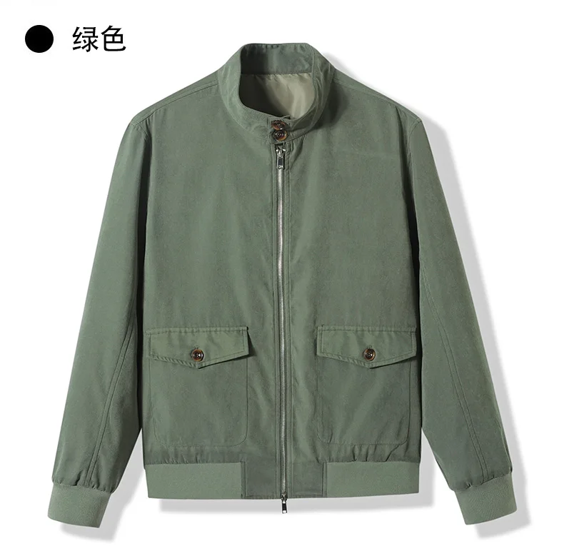 

Autumn New High Quality Wear Youth Trend Brand Jacket Male Windbreaker Cotton Zipper Jackets Men's Pilot Bomber Jacket Spring