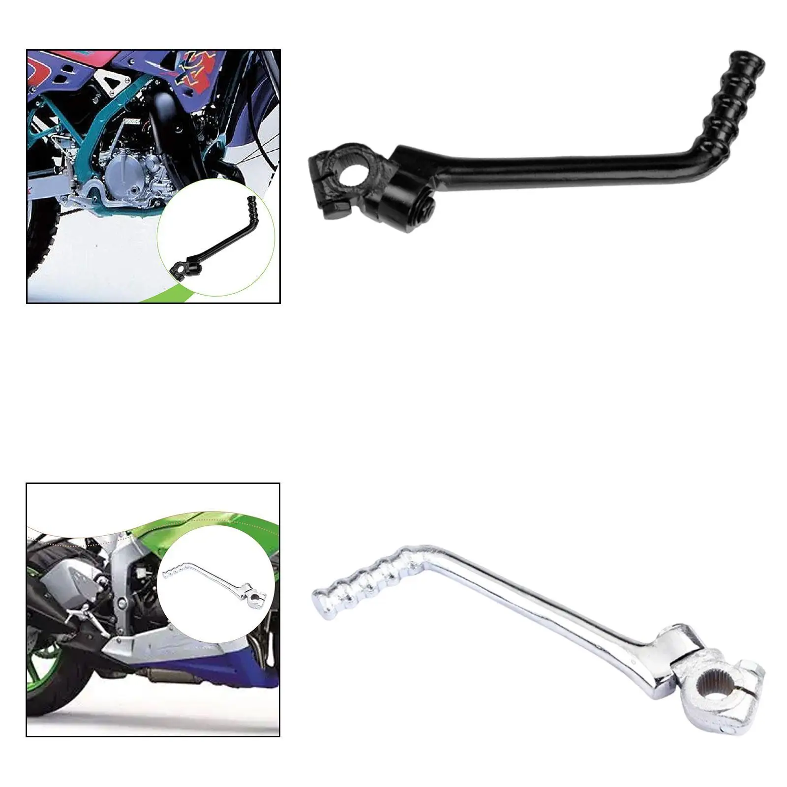 

Starter Lever Accessory for Kawasaki KE125 (1980-83) Kdx175 (1980-82)