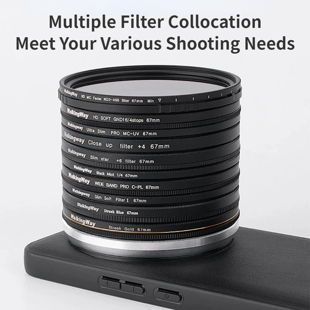 Xiaomi 14 Ultra Phone Lens Filter 67mm Phone Filter Star/Flare/ND/Soft/Black Mist/CPL Filter Walking Way Mobile Phone Filter Set