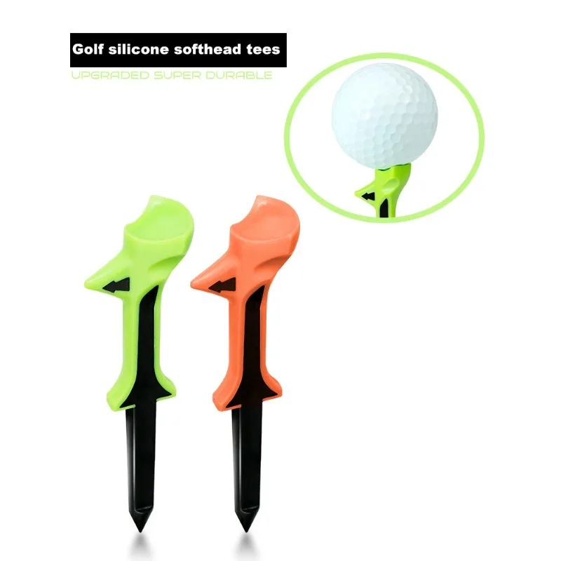 Neuankömmling Golf Double-Joint Inclined Tees/Tees Halter – 12 Stück Double-Joint Sloped Golf Tee Ständer