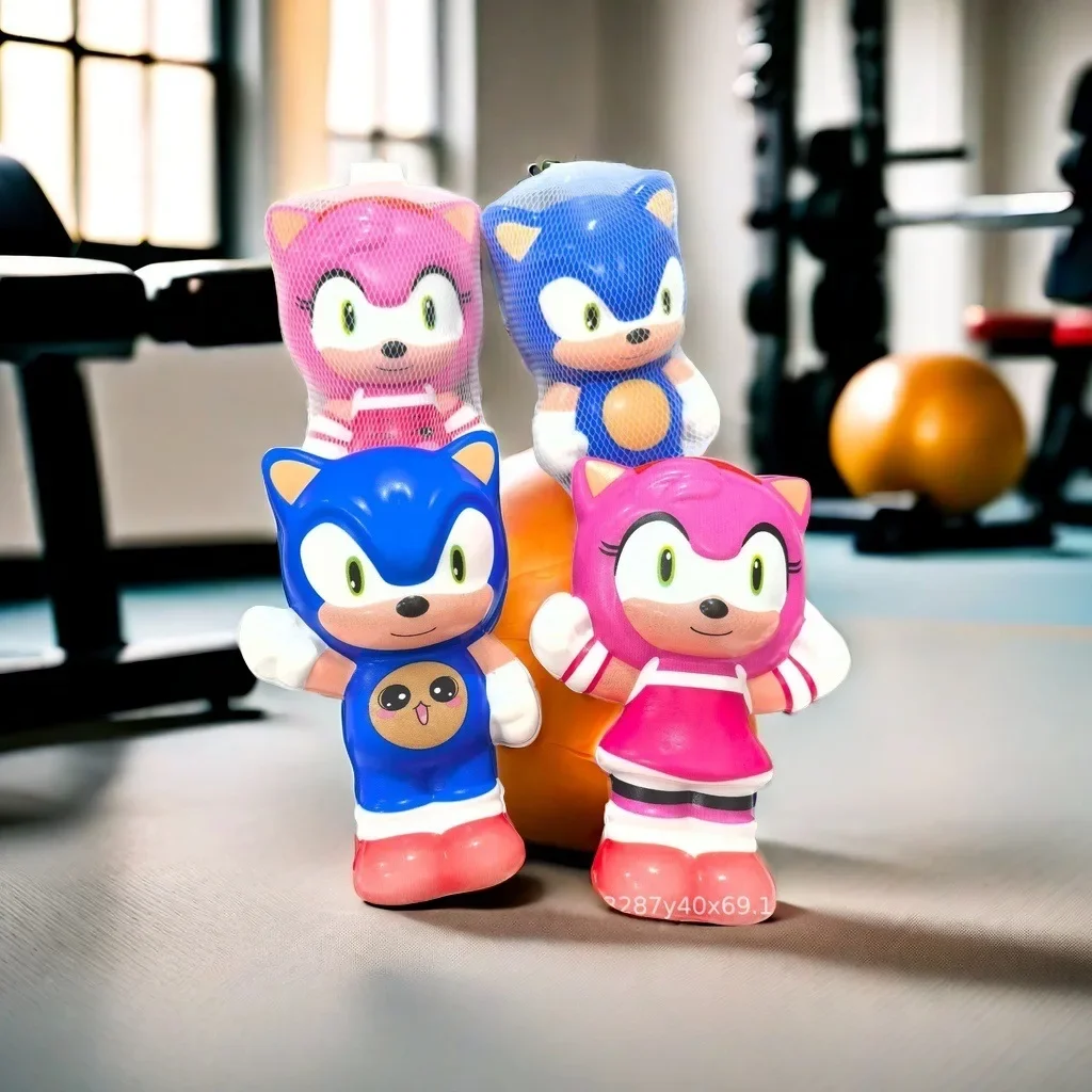 

Sonic The Hedgehog Squeeze Toy Anime Figure Doll Slow Rebound Action Figure Birthday Party Gift Stress Relief Toy One Piece