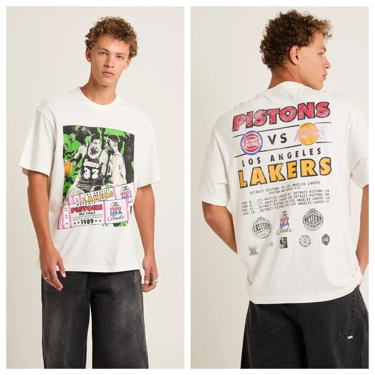 1989 Finals T-Shirt High-quality Luxury T-shirt with Printed Pure Cotton Are Suitable for Both Men and Women To Wear Daily