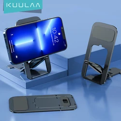 KUULAA Phone Holder Stand Aluminum Cell Phone Stand Mobile Phone Support For iPhone 14 13 12 Xiaomi Samsung Huawei