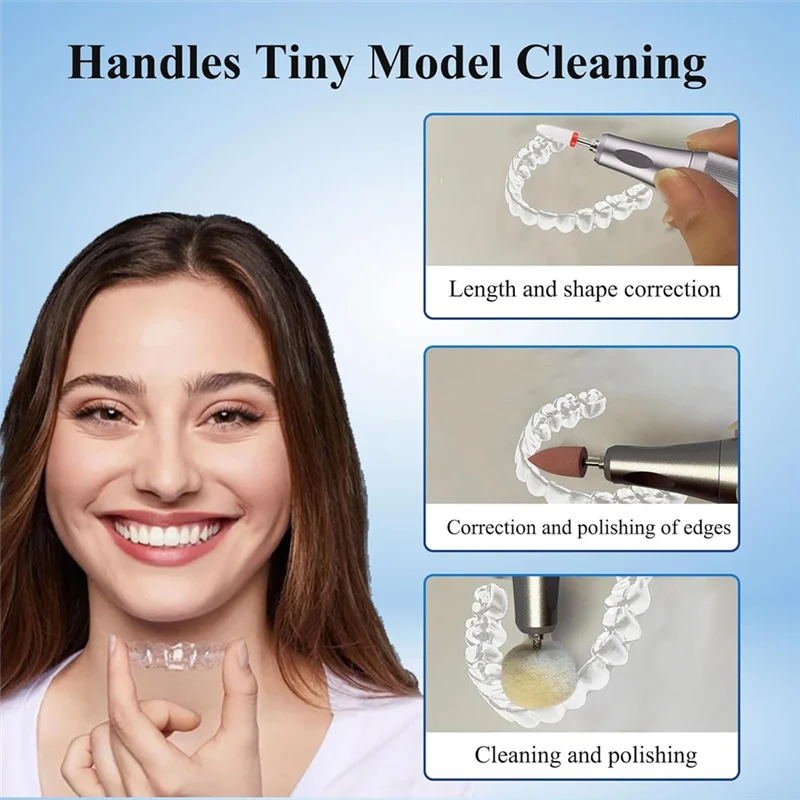 A88E-High-Speed 35000 RPM Cordless USB Polishing Machine For Fine Edge Repair And Cleaning, Rechargeable Polish Tool Kits
