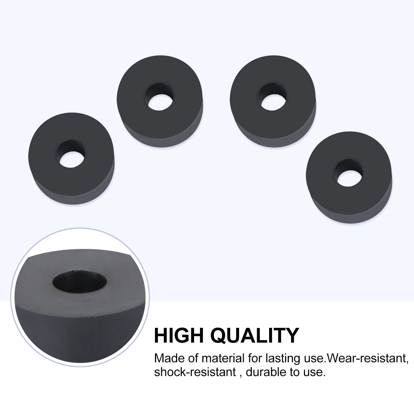 20 PCS Shockproof Floor Mat Indoor Plant Pots Flower Outdoor Planters for Plants Flowerpot Tray