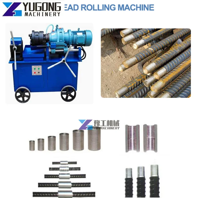 Factory Rebar Parallel Thread Rolling Screw Making Machine Rebar Thread Rolling Machine Price injection molding machine