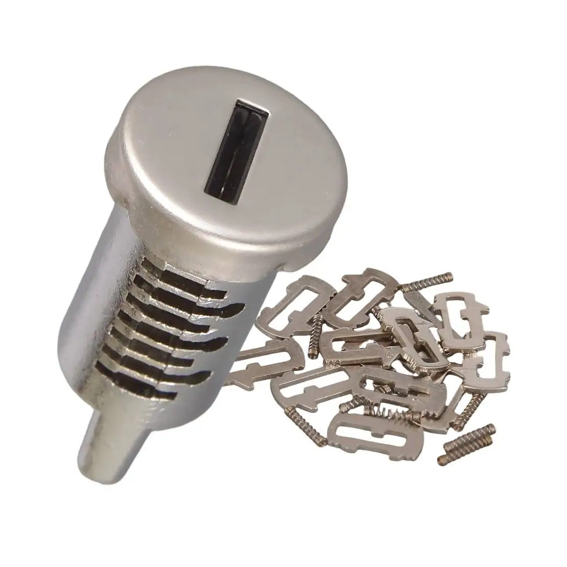 51257698202 Motorcycle Topbox Lock Cylinder Kit Top Case Saddle Box Saddlebag Core Plug Silver fit for BMW Vario Pannier