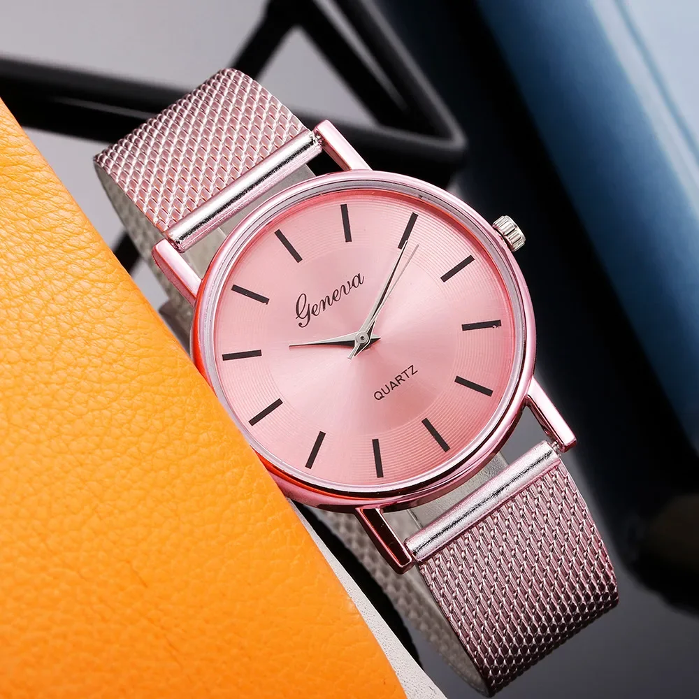 Women Watches Luxury Quartz Braceletes Stainless Steel Dial Casual Bracelet Montre Femme Ladies Watch Zegarek Damski Reloj Mujer