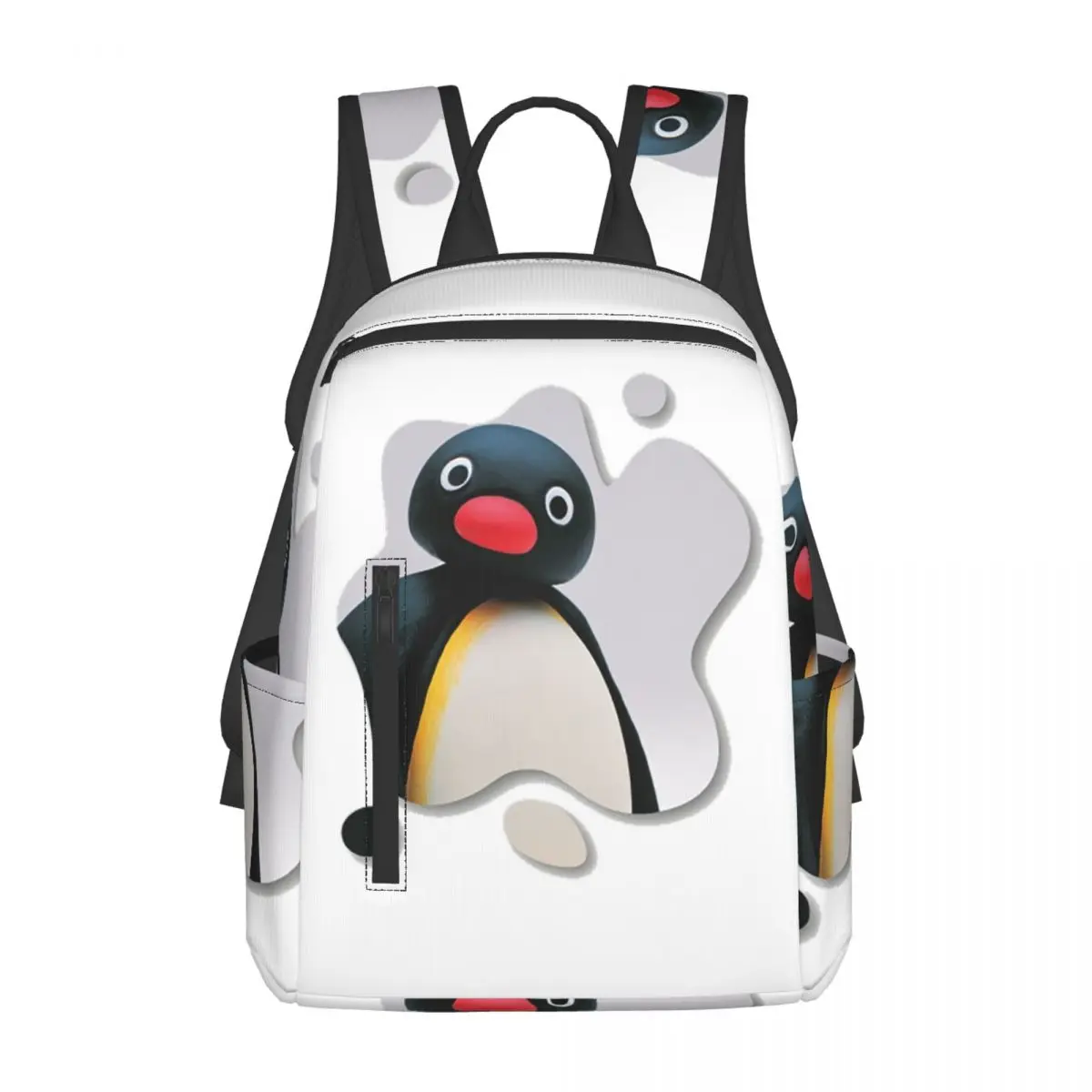 

Рюкзак Pingu Pinga Penguin TV, вместительный детский рюкзак, школьная сумка, сумки на плечо для мужчин и женщин