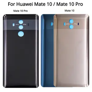Bilashmart Huawei Mate 10 / Mate 10 Pro Battery Back Cover 3D Glass Panel Mate10 Rear Door Battery Housing Case Adhesive Replace