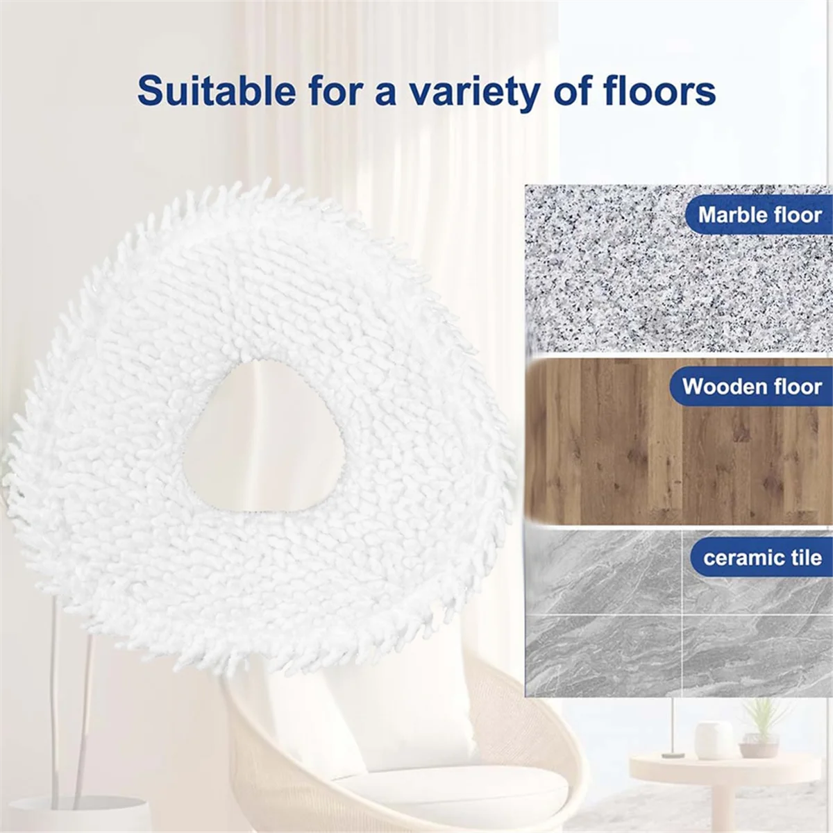 12 шт. чистящая тряпка для деталей робота-пылесоса Freo Z Ultra