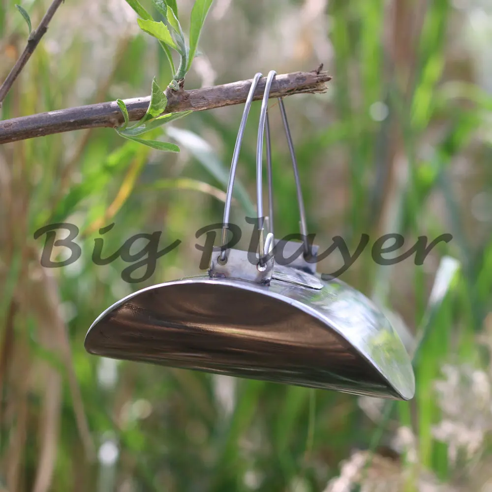 Multi Fuel Stove Compatible Turtle Kettle - Stainless Steel Handmade Outdoor Camping Hiking Water Boiling Pot