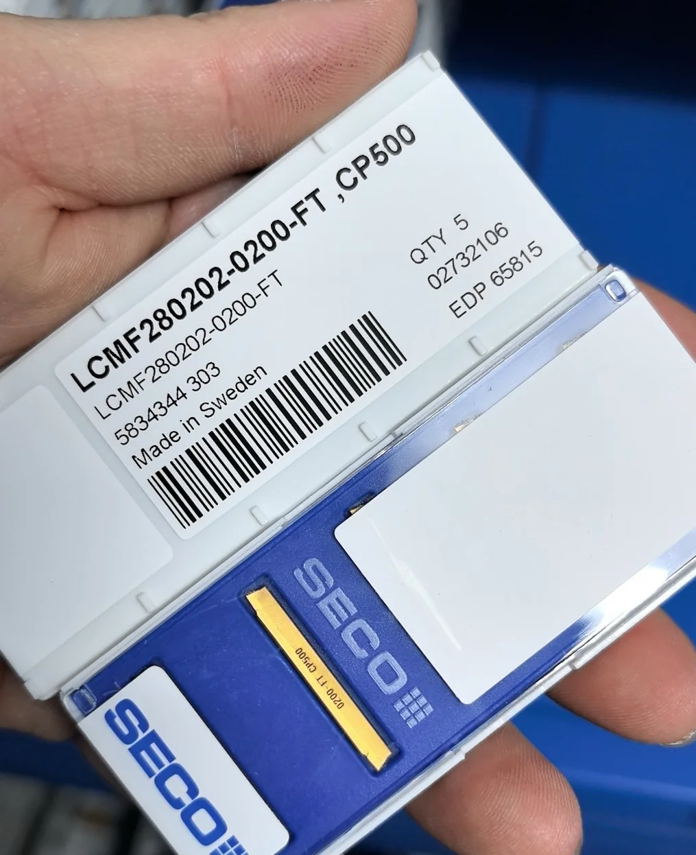 

Hard alloy cutting blades LCMF280202-0200-FT,CP200