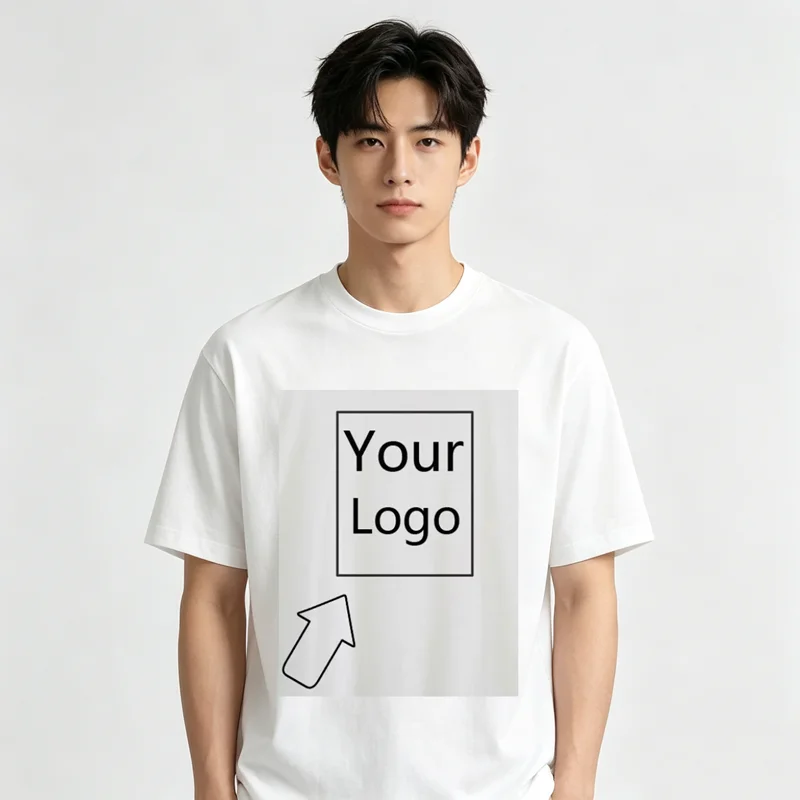 Fast Delivery Customized American Fashion Brand Hip-hop Street Fashion High-quality Personalized DIY T-shirt Top Tee