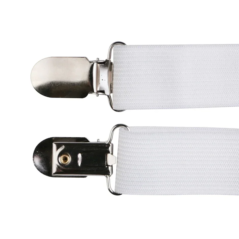 4pcs Adjustable Bed Sheet Fasteners Straps Elastic Mattress Cover Corner Holder Clip Grippers Suspender Cord Hook Loop Clasps