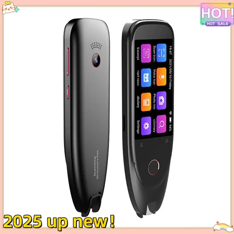1 Set Intelligent Offline Scanning Translation Pen Intelligent Sweeping Pen Black