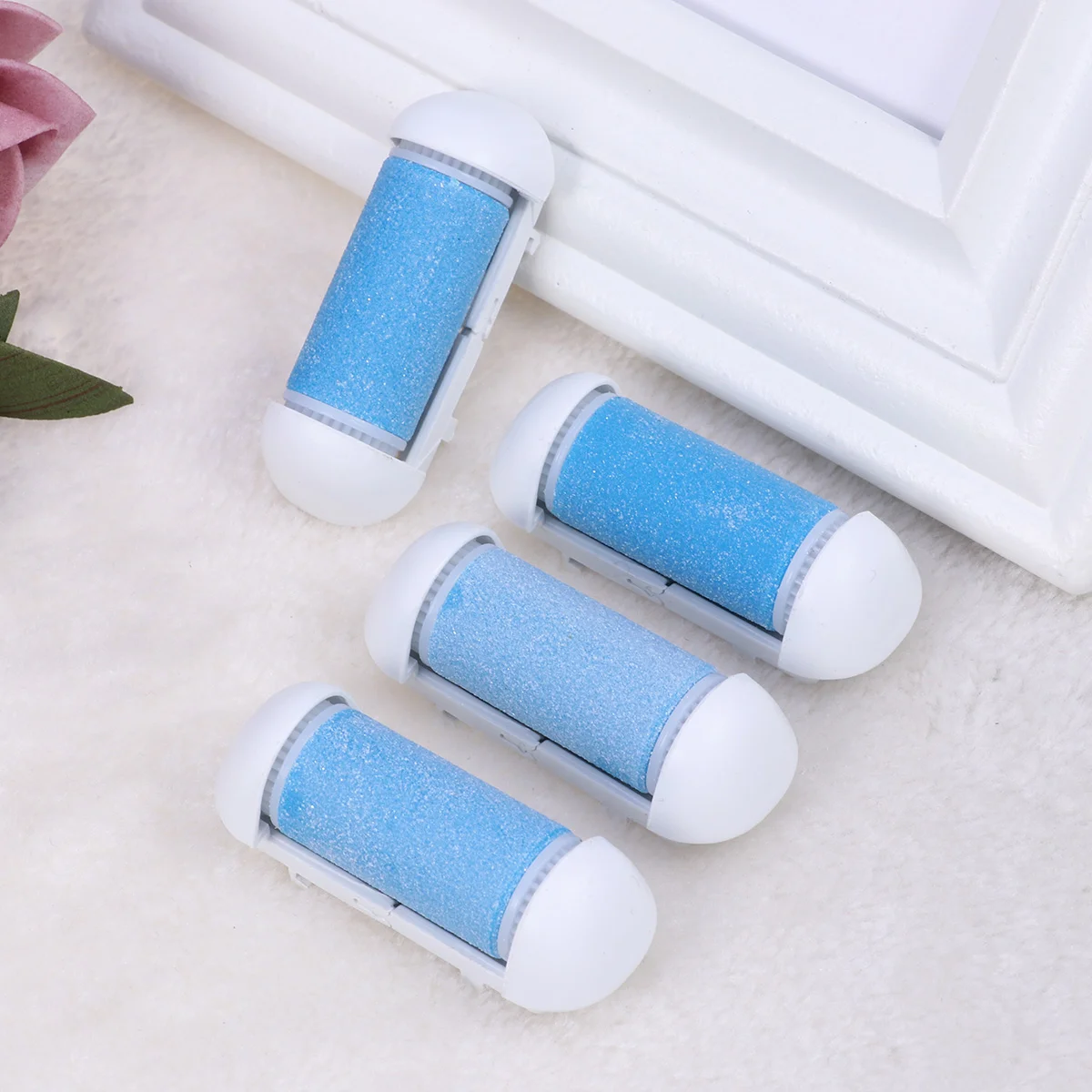 

10 Pcs Foot Grinding Device Care Tool Replacement Roller Heads Grinder Electric Scrubber Manual