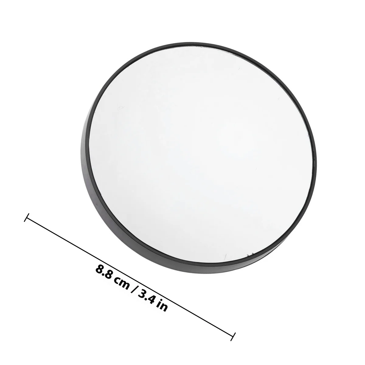 Miroir de maquillage haute définition grossissant 15x, 2 pièces, pour salle de bain, maison, Application de voyage