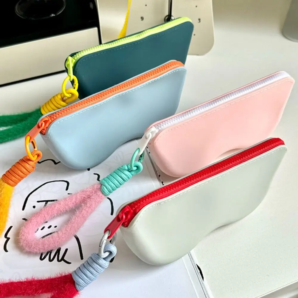 Fashion Waterproof Silicone Glasses Bag Portable Dustproof Coin Purse Glasses Box Gifts