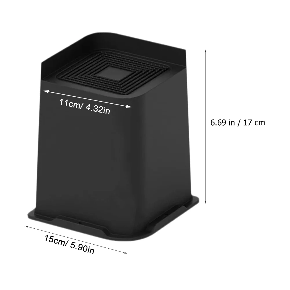 

4Pcs Bed Leg Pads Heavy Duty Furniture Risers PP Material Sofa Couch Table Chair Lifters for Easy Installation Enhanced