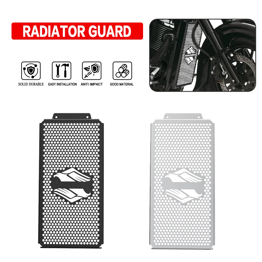 

For Suzuki VL800 INTRUDER C800 / BOULEVARD C50 VZ800 BOULEVARD M50 05-24 Radiator Grille Grill Guard Protector Cover Protection