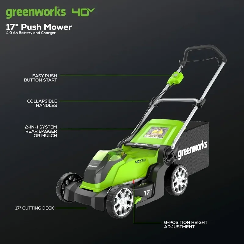 Greenworks 40V 17