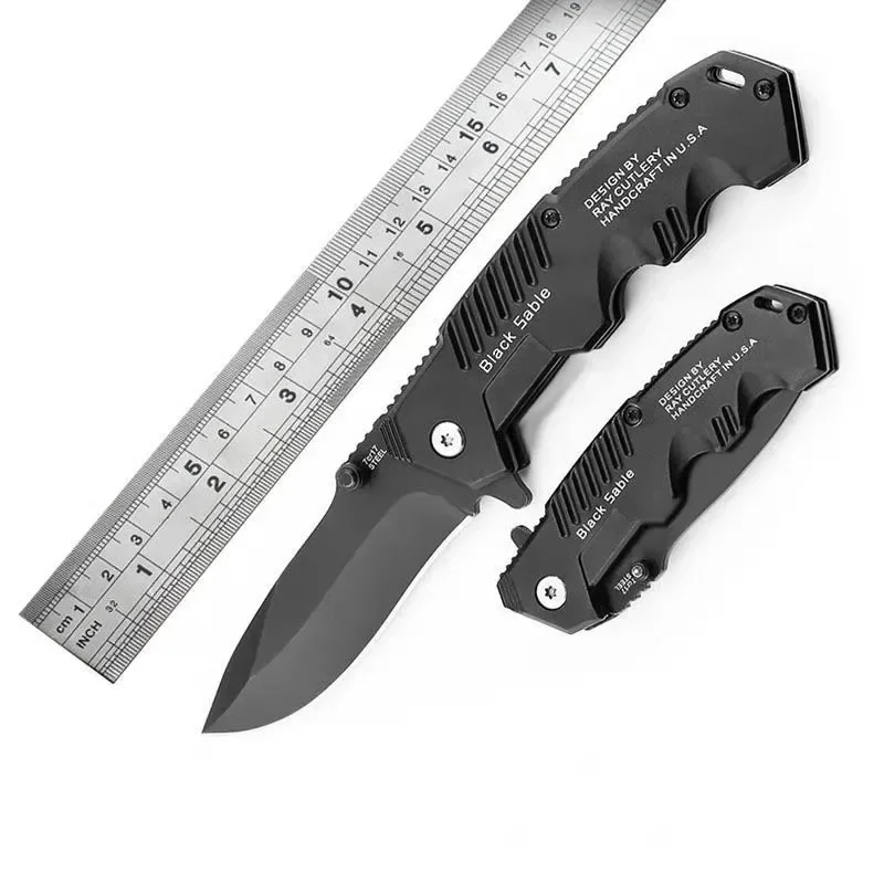 New Outdoor Folding Knife High Hardness Carry-on Self Defence Field Camping Portable Survival Survival Knife Mini Tactical Knife