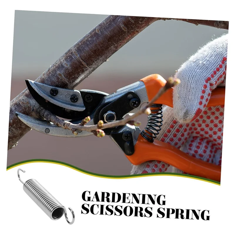 

A21Q -10 Pack Steel Scissor Spring Replacement Spring For Pruning Shears Small Spring Replacement Spring For Pruning Shears