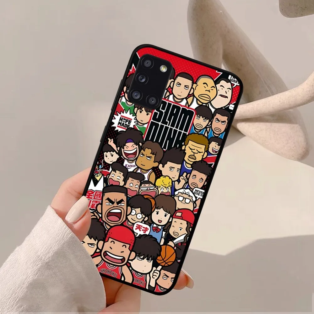 Classic Japanese Anime Slam Dunk Phone Case For Samsung A 10 11 12 13 20 21 22 30 31 32 40 51 52 53 70 71 72 73 91 13 Shell