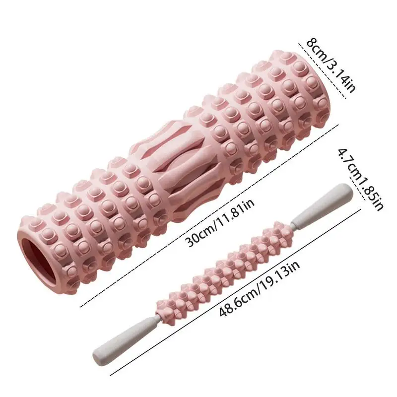 Yoga Column Gym Fitness Foam Roller Pilates Yoga Exercise Back Muscle Massage Roller Soft Yoga Block Muscle Roller Drop Shipping