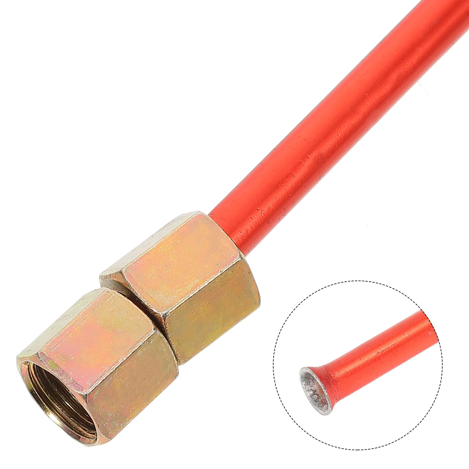 

Aluminum Check Valve Air Compressor Hose Replacement Heavy Duty Wear Resistant High Pressure Pneumatic Tube for Air Tools