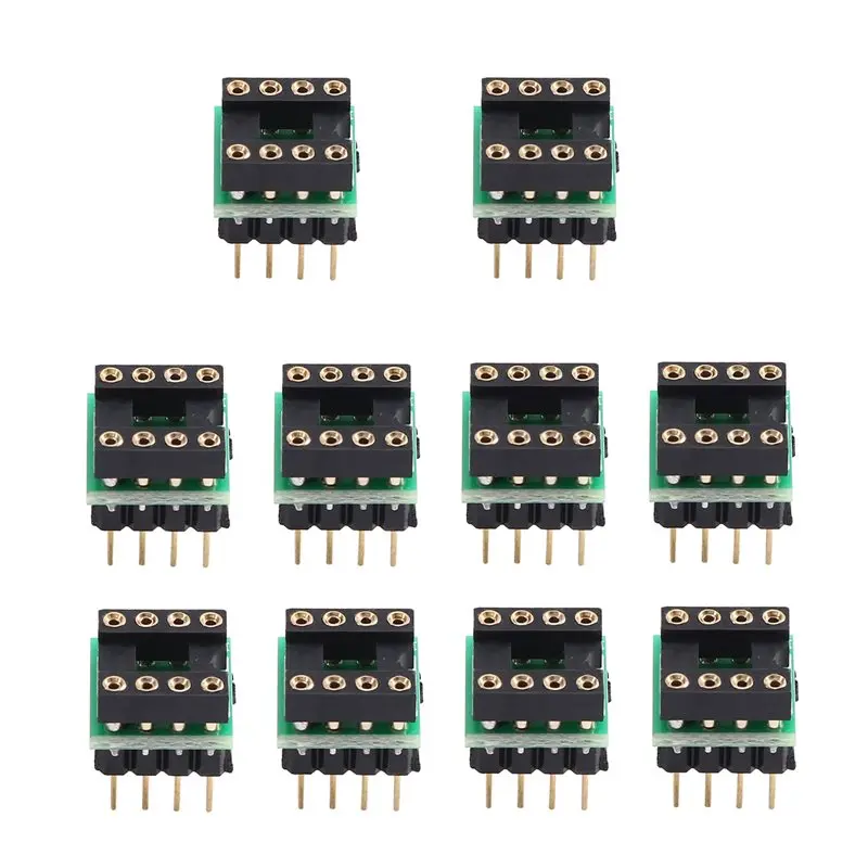 ABGI-10PCS Dual-Op-Amp-zu-Single-Op-Amp-Adapterplatine – Detail 7