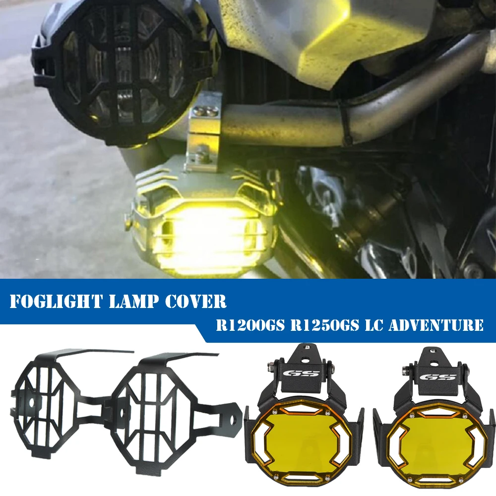 

2023 Motorcycle Fog light Protector Guards Foglight Lamp Cover R1200GS R1250GS F800GS F 800 GS For BMW R 1200 1250 GS ADV GS LC