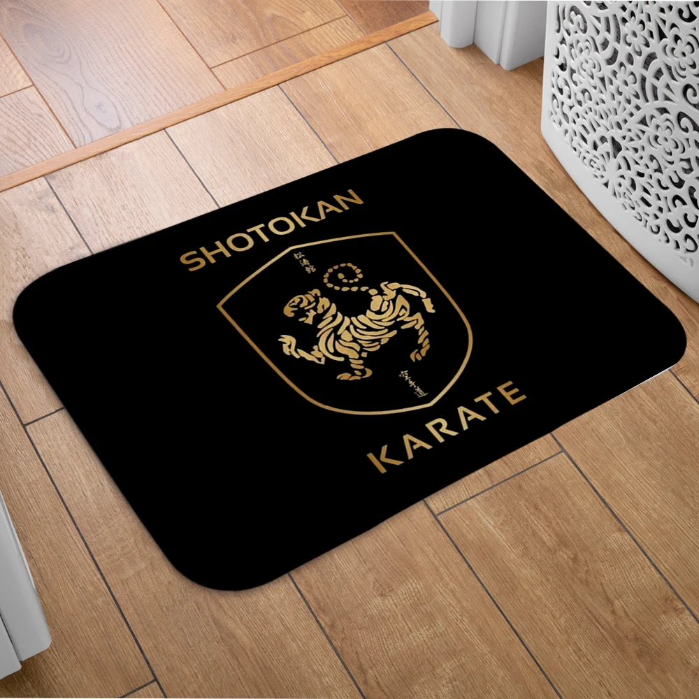 Shotokan Karate Doormat Home Carpet Entrance Door Mats Modern Decor Carpet Bathroom Floor Mats 185
