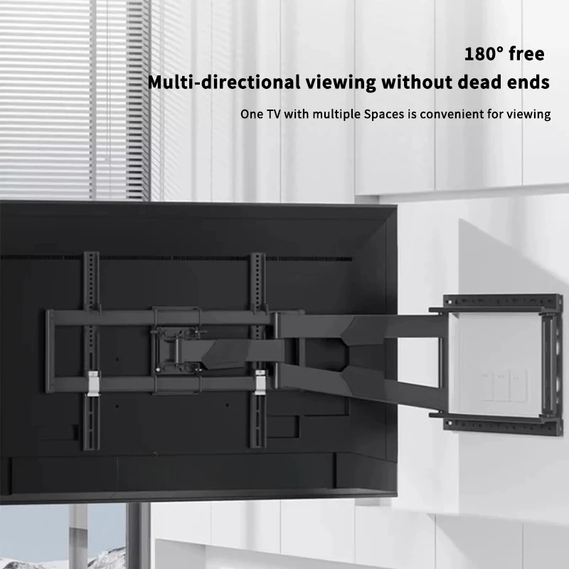 

Screen Holder TV Mounts LCD LED Monitor Wall Mount Bracket Adjustable TV Frame Support for 32-65 Inches TV