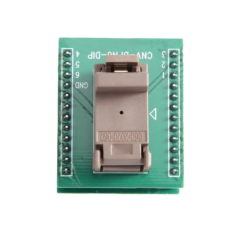 DFN6-2X2 QFN6 IC Test Socket 0.65Mm Pitch Programmable Adapter
