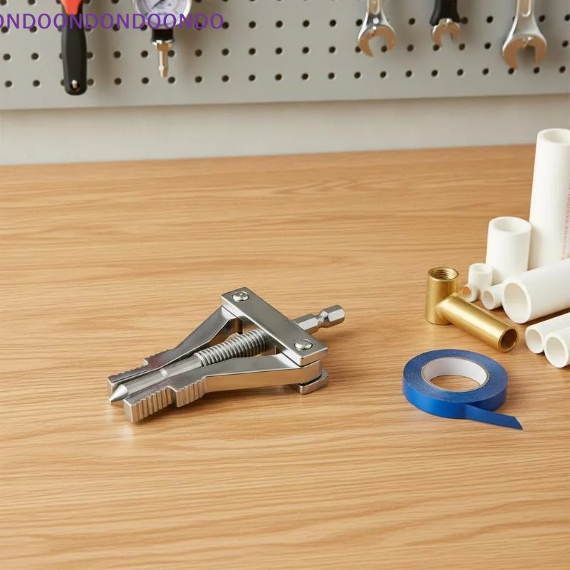 Broken Pipe Screw Extractor Metal Electroplated Labor Saving for Kitchen Sink Pipe Screw Repair Replacement