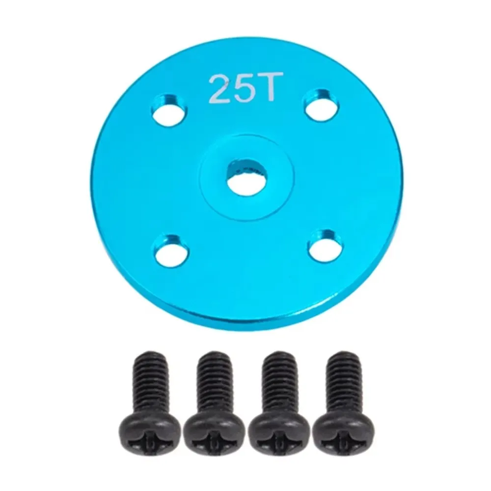 Alloy 25T Servo Arms Horn Teeth Metal Round Disc Type for RC Robot Car Airplane Hop-up Parts