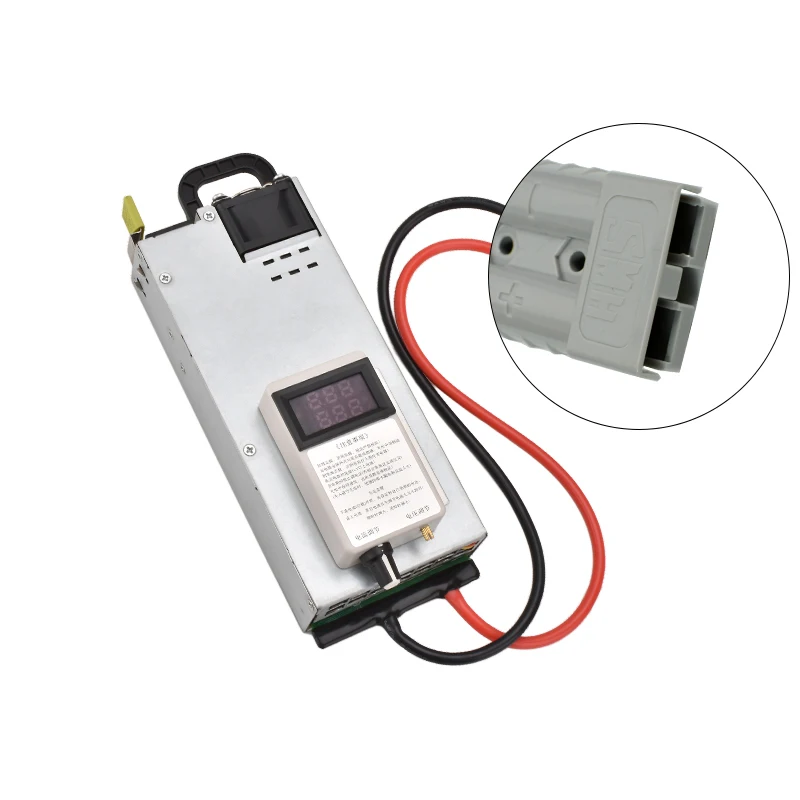 14,6 V 20 A 40 A 62 A LiFPO4-Schnellladegerät, Auto-Programmiernetzteil, Wohnmobil-Ladegerät 3–15 V, 2–62 A, einstellbares Spannungsstrom-Ladegerät – Detail 7