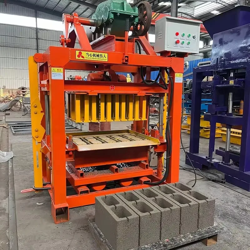 Hot Sale Manual Paver Laying Moulding Block Machine Africa's Hollow Cement Concrete Brick High Quality Brick Making Machinery