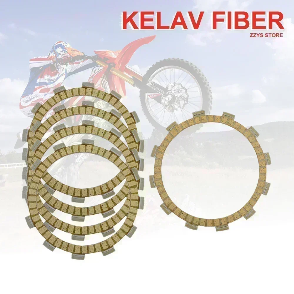 Motorcycle Accessories Kelaf Fiber Friction Clutch Plate For KTM SX450 2009-11 SXF450 SX-F450 4T 07-11 SX505 SXF SX-F SX 450 505