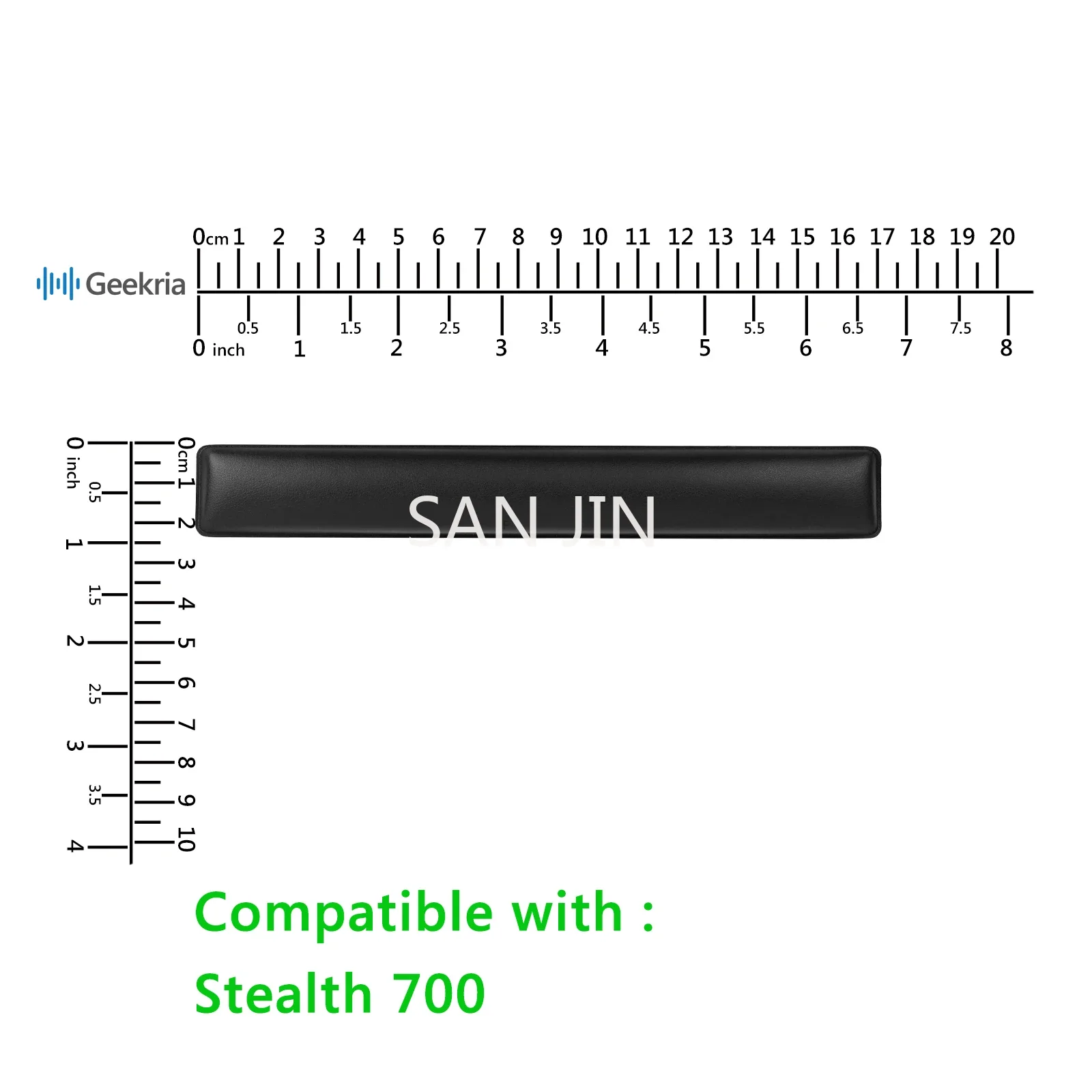 Replacement Leather Headband Pad Suitable for Turtle Beach Stealth 700 Gen 2, Stealth 700 Gen 2 MAX, Headphones Band